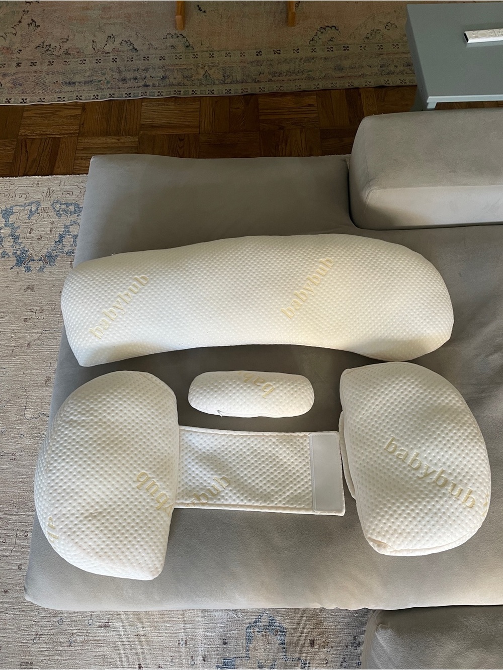 Babybub Blissful Sleep Bundle + Full Body Attachment - Cream
